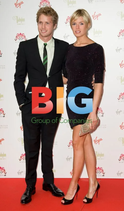 Isabella Calthorpe and Sam Branson at Roof Gardens Party