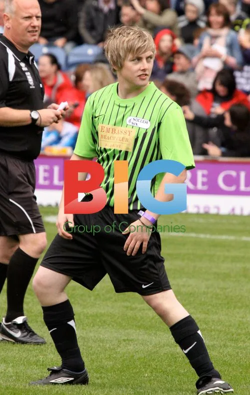 Celebrity Soccer Six at Turf Moor Stadium