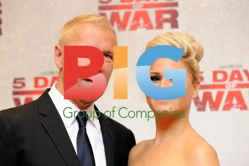 Renny Harlin and Erica Marchino at "5 Days Of War" Premiere