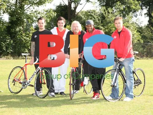 Richard Branson Unveils Triathlon Team
