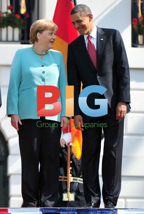 Obama Welcomes Merkel to White House
