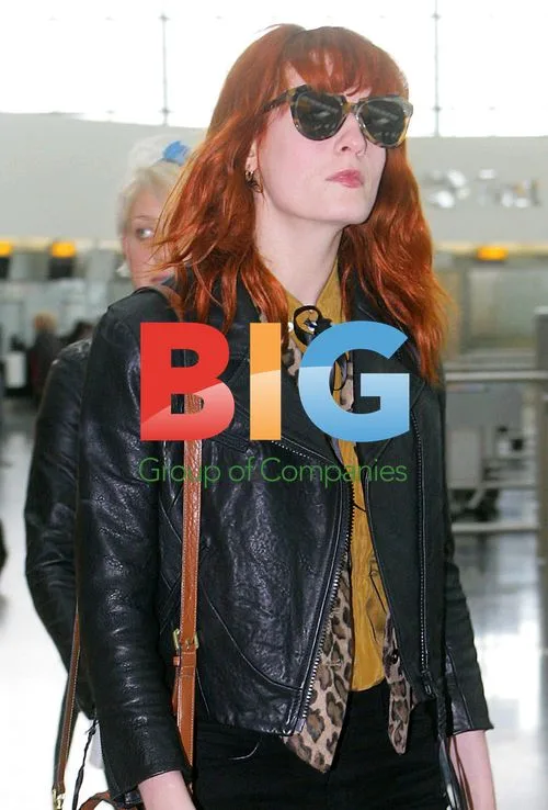 Florence Welch at Heathrow Airport