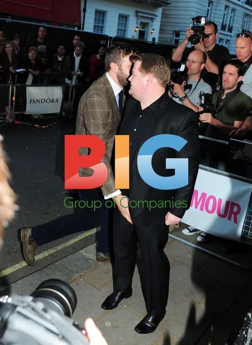 Corden and O'Dowd at Glamour Awards