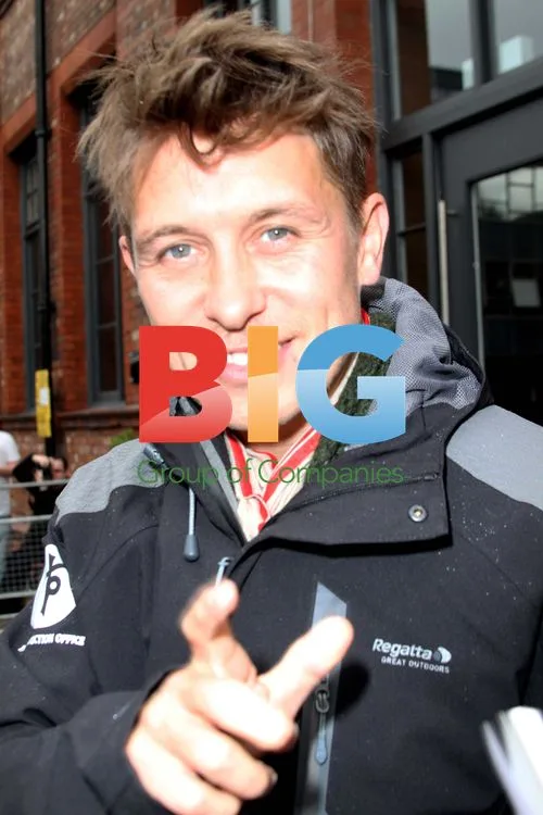 Mark Owen Signing Fan's Wheelchair