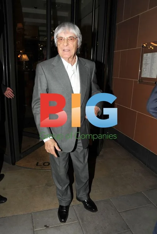 Bernie Ecclestone Spotted at London Restaurant
