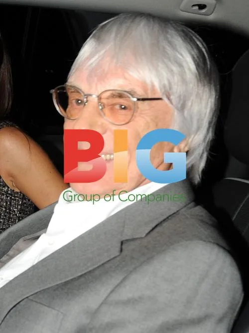 Bernie Ecclestone Leaves C London Restaurant with Girlfriend