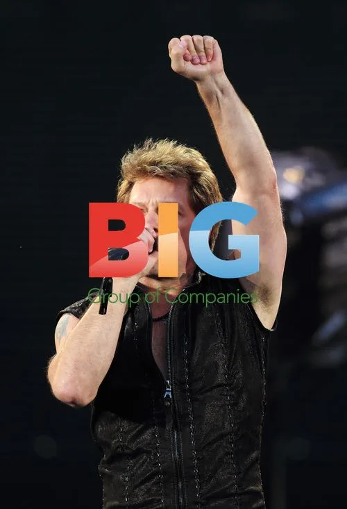 Bon Jovi Perform at Maksimir Stadium Concert