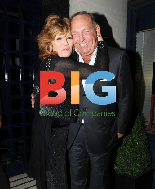 Rula Lenska and Brian Crawford at Tramp Club Party