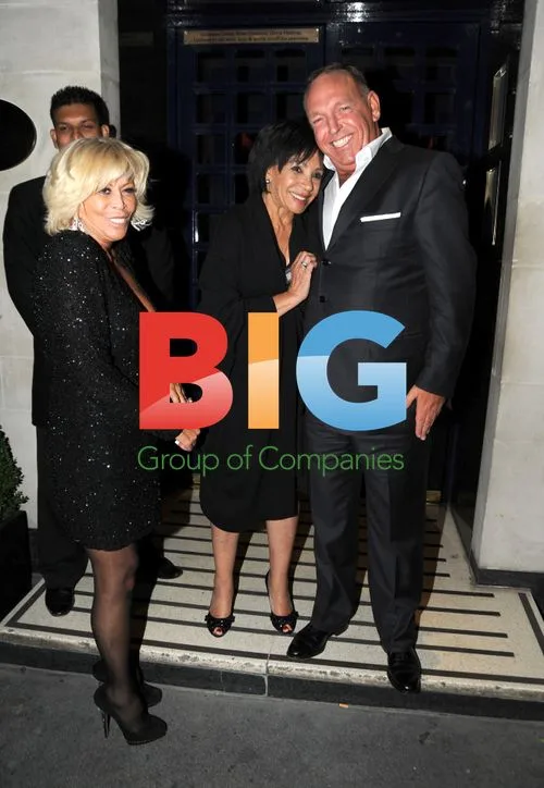 Lisa Voice, Shirley Bassey and Brian Crawford at Tramp Club