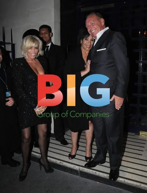 Shirley Bassey and Brian Crawford Celebrate at Tramp Club