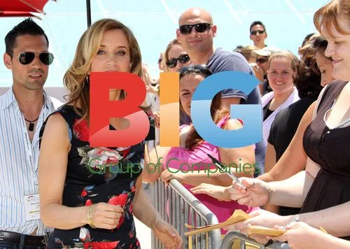 Felicity Hufman with Fans in Monaco