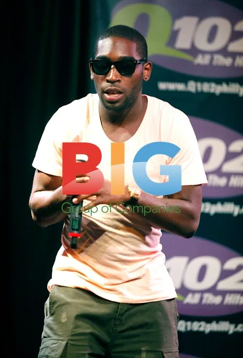 Tinie Temprah Performing at Q102 Theater