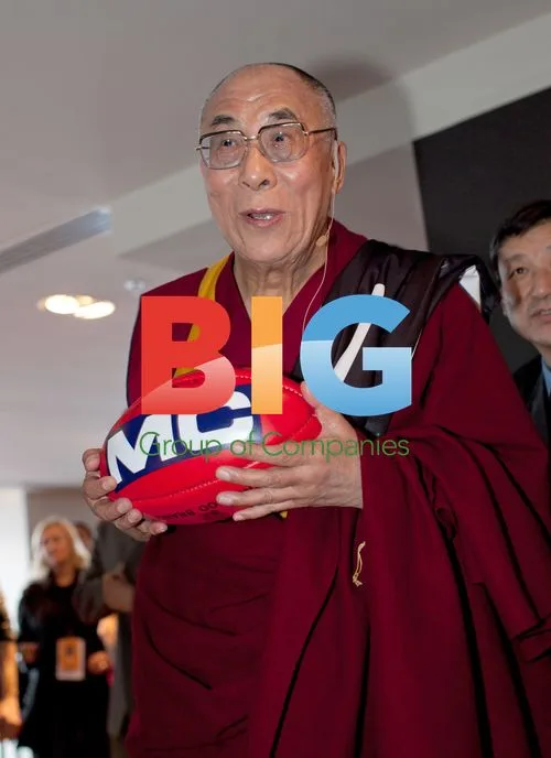 Dalai Lama and Harry O'Brien