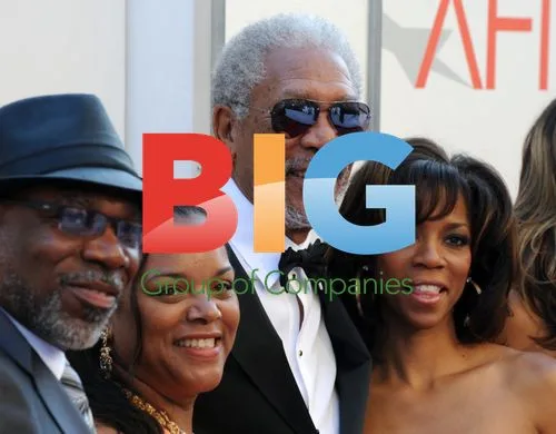 Morgan Freeman and family at AFI tribute