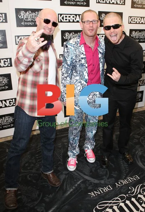 Corey Taylor and Scott Ian at Kerrang! Awards