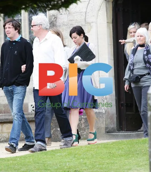 Lily Allen and Sam Cooper at Wedding Rehearsal