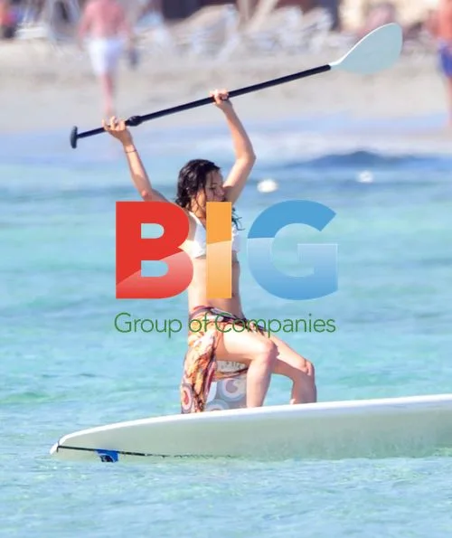 Michele Rodriguez Enjoys Water Sports in Spain