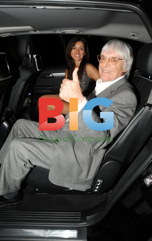 Bernie Ecclestone Spotted Leaving C London