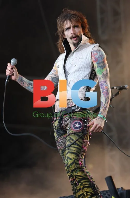 The Darkness perform at Download Festival 2011