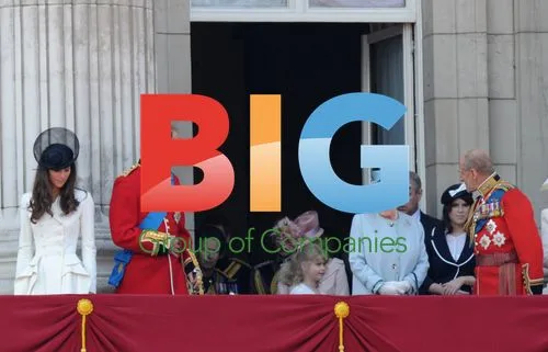 Royal Family at Queen's Birthday Parade