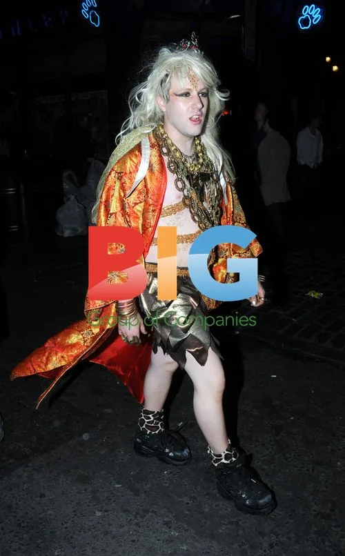 Celebs at Box club in London
