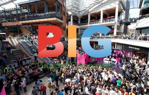 Katie Price Films Game Show in Bristol