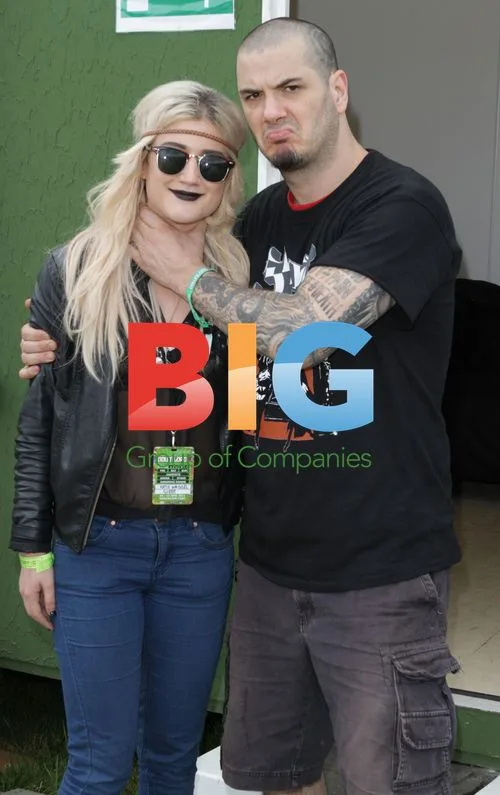 Katie Waissel meets Phil Anselmo at Download Festival 2011