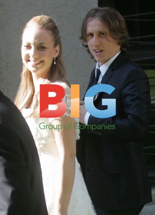 Luka Modric and Vanja Modric Wedding