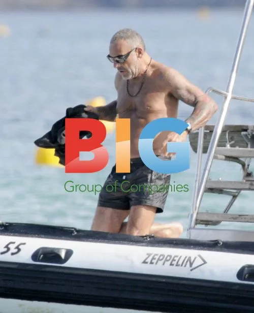 Christian Audigier in Saint Tropez
