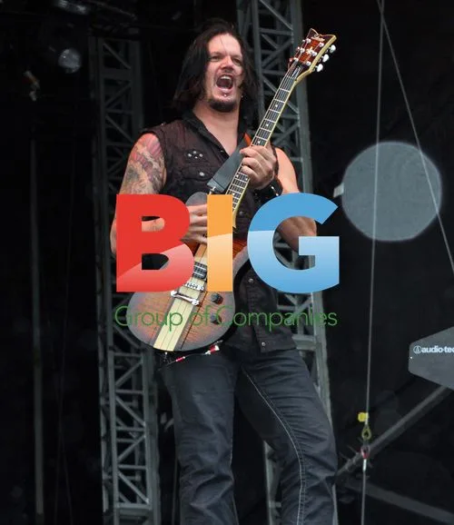 Disturbed performing at Download Festival 2011