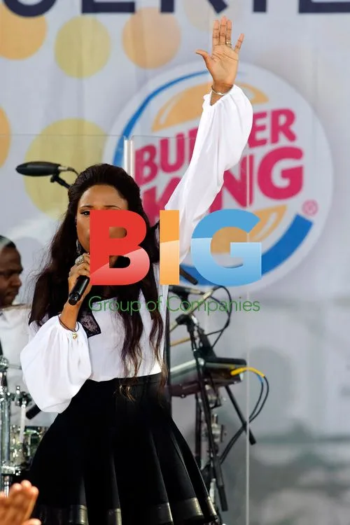 Jennifer Hudson Performs on 'Good Morning America'