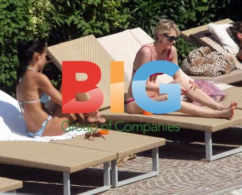 TV Showgirls Spotted Sunbathing