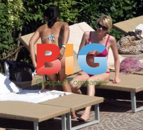 Showgirls Sunbathing and Going to Church