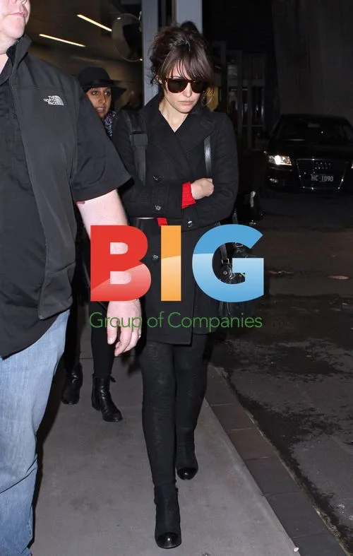 Rose Bryne Arriving at Sydney Airport