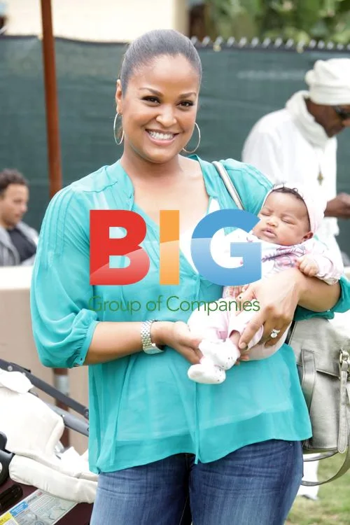Laila Ali and daughter at 'A Time For Heroes Event'