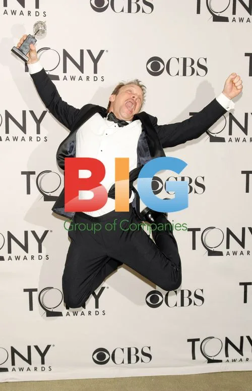 Norbert Leo Butz Celebrates Tony Award Win