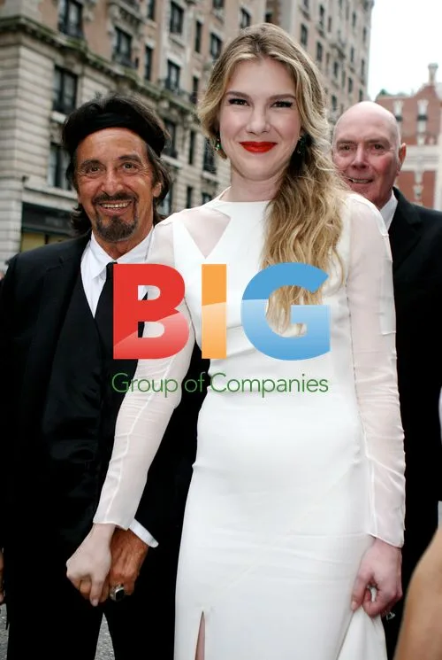 Al Pacino and Lily Rabe at 65th Tony Awards