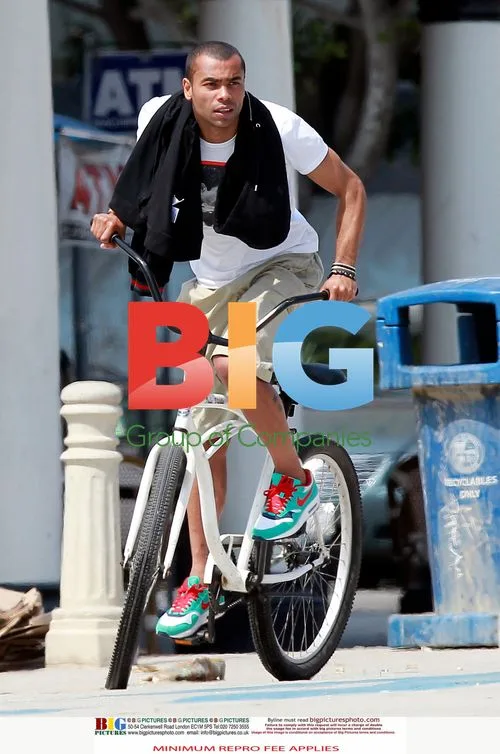 Ashley Cole Seen on Bike Ride with Mystery Woman