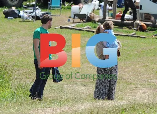 Charlotte Church and Daughter out in Wales