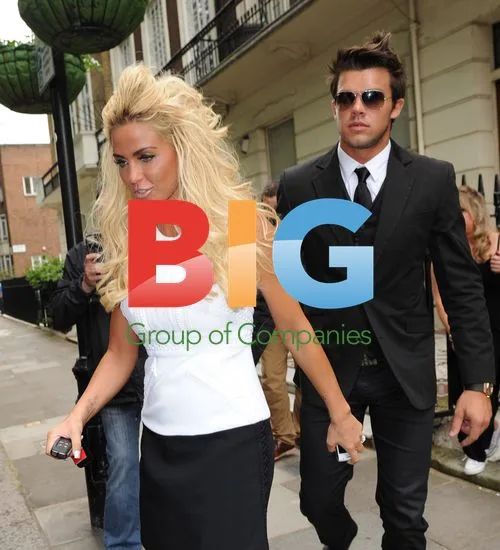 Katie Price and Leo at Westfield Auditions