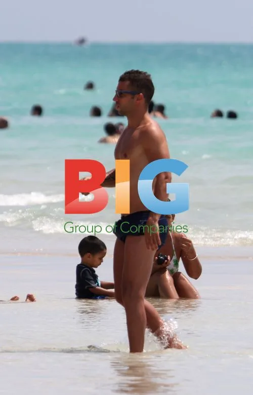 Simao Sabrosa on Miami Beach
