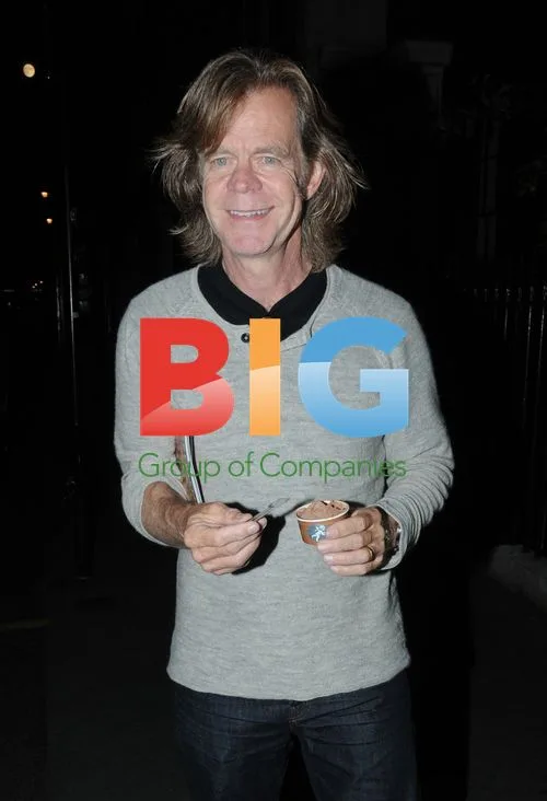 William H Macy Has Ice Cream in London