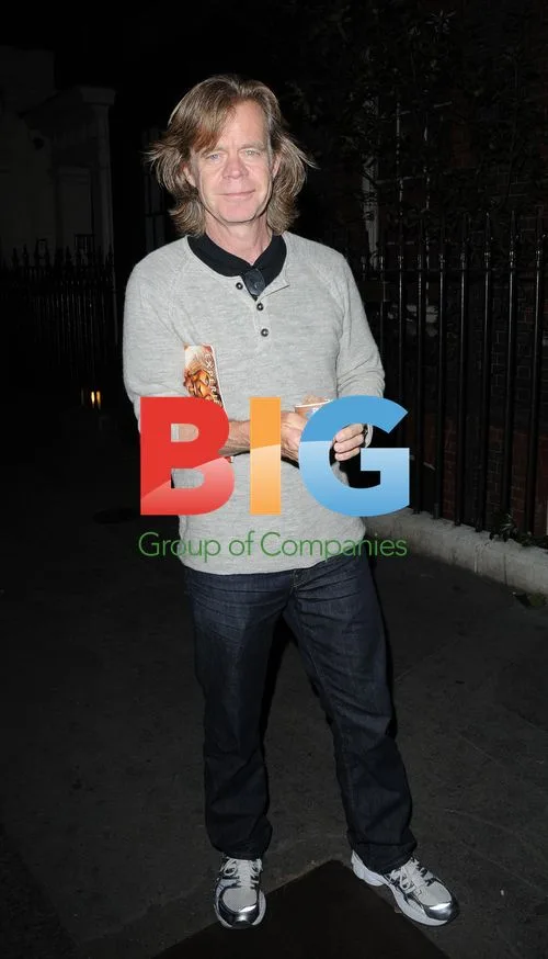 William H Macy Has Ice Cream in London