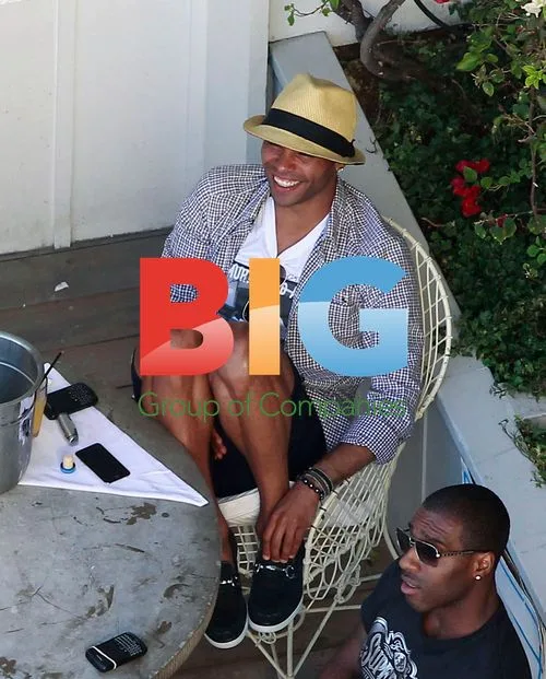 Ashley Cole, Zak Knight and Shaun Wright-Philips at Pool Bar