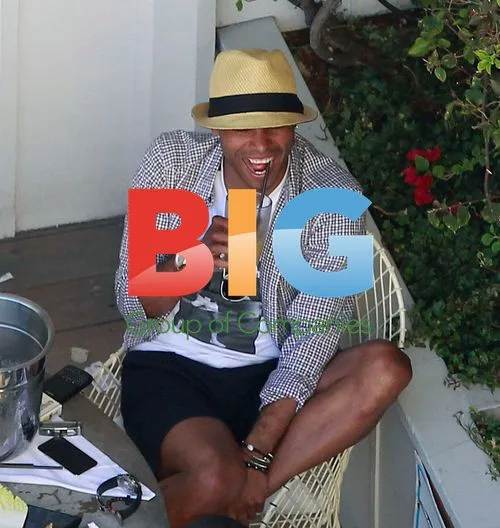 Ashley Cole at LA Pool Bar