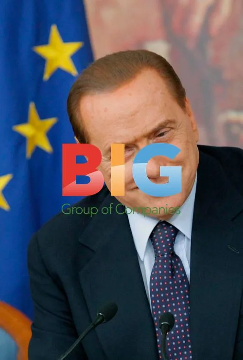 Berlusconi and Alfano at Council Meeting