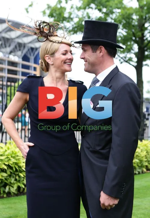 Gaby and Kenny Logan at Royal Ascot