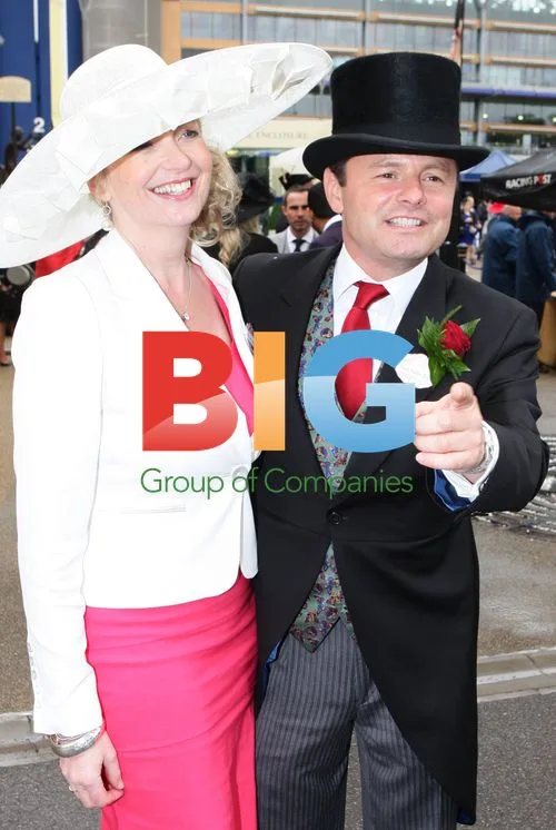 Chris Hollins at Royal Ascot