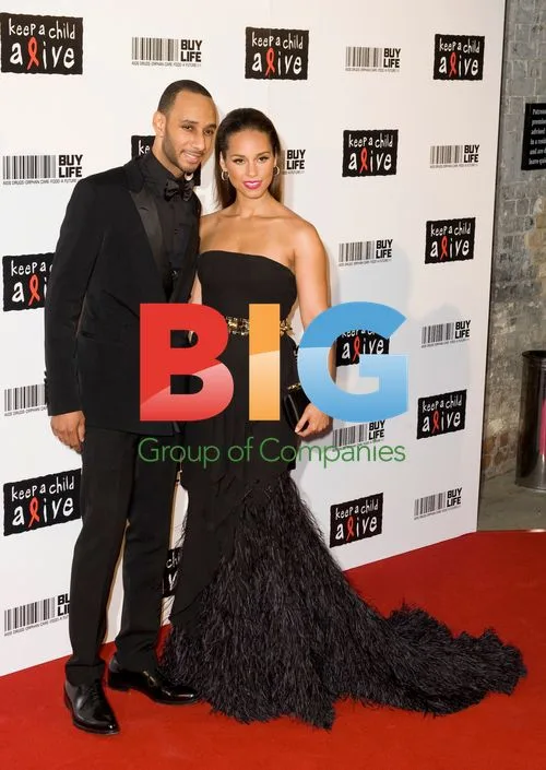 Alicia Keys & Swizz Beats at Keep A Child Alive Black Ball