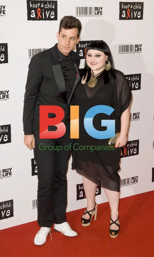 Mark Ronson & Beth Ditto at Black Ball